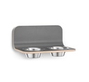 Arco feeder - HPL Grey/Inox