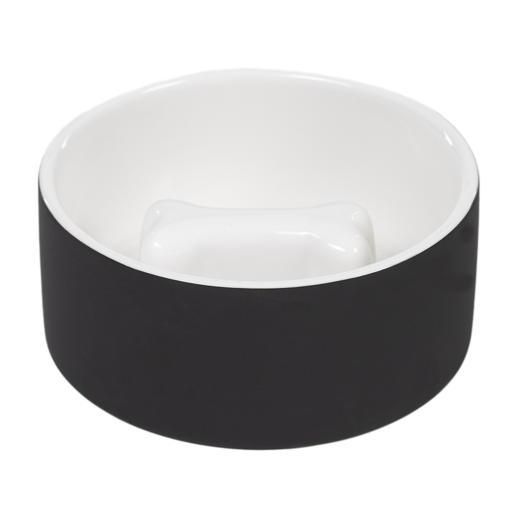 Slow feed bowl - noir