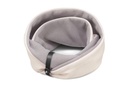 Chauffe-cou Simo - sable blanc-gris acier