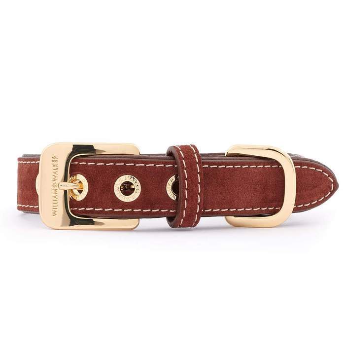 Lederen halsband - makassar (XS)