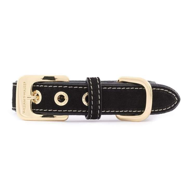 Collier en cuir - royal black