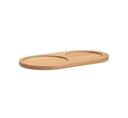 Doppio eiken dienblad - Natural