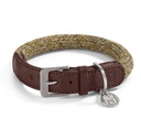 Lucca halsband - Senape/Brown