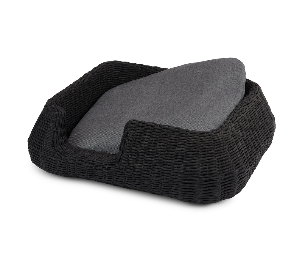 [C12-042-01-S] Housse de remplacement pour lit pour chien Mio - Anthracite (S)