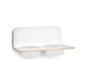 Arco feeder - Laminate White/Porcelain