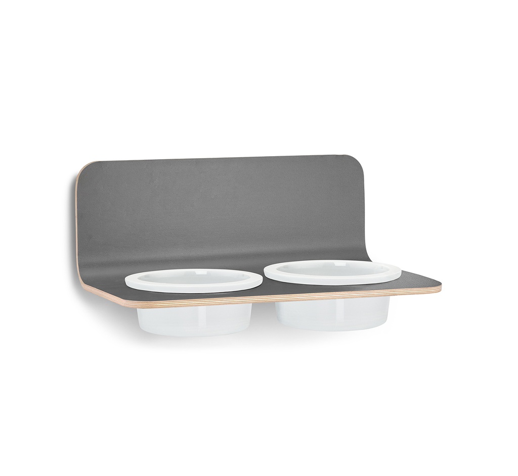 [C06-023-01-SM] Arco feeder - Laminate Grey/Porcelain (S)