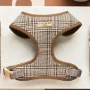 Harnais Pup Plaid - Brun