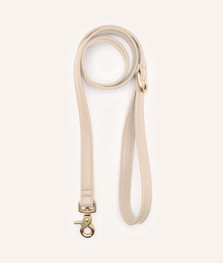 Laisse vegan - Beige