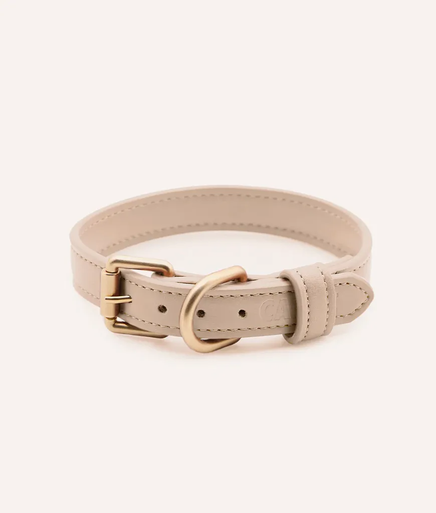 Vegan halsband - Beige