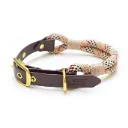 Halsband met vergulde gesp - Schots