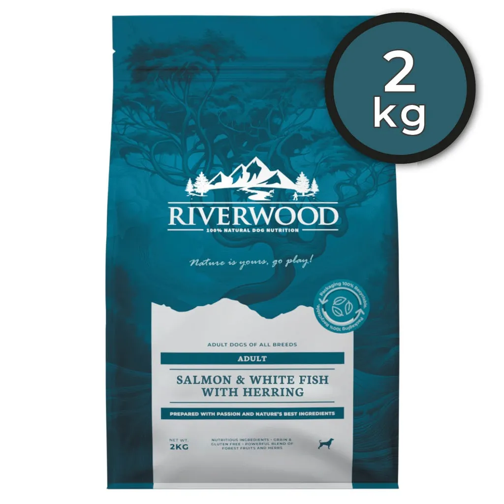 Riverwood Adult Zalm & Witvis met Haring - 2 Kg