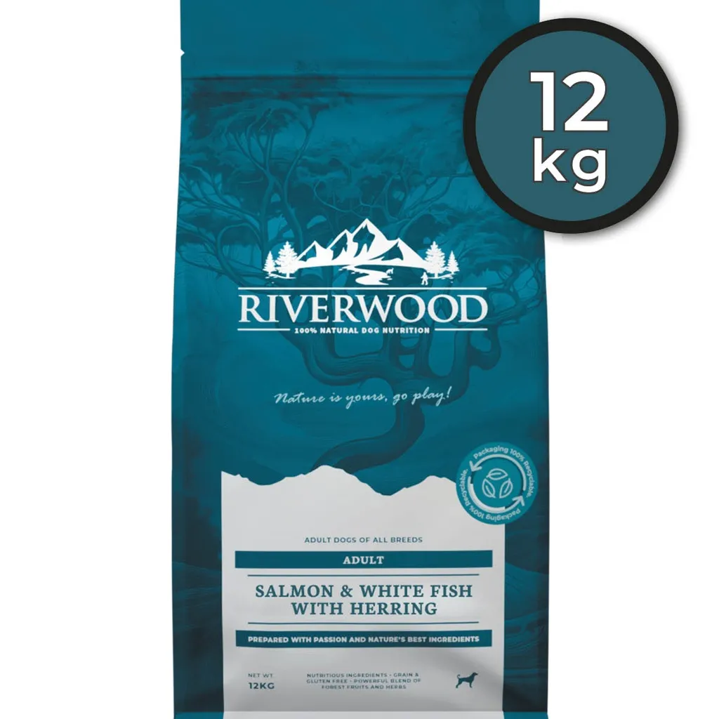 Riverwood Adult Zalm & Witvis met Haring - 12 Kg