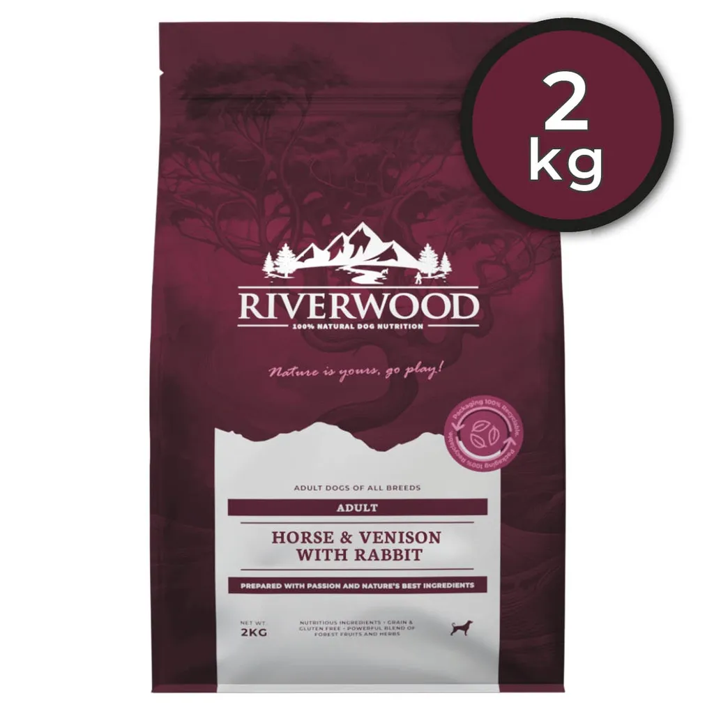 Riverwood Adult Paard & Hert met Konijn - 2 Kg