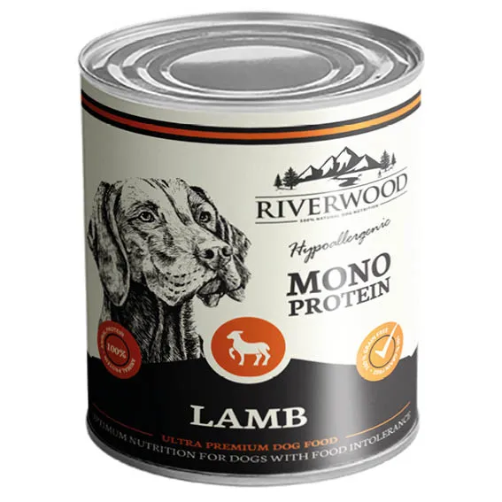 Riverwood natvoer Lam mono proteïne 400 gram