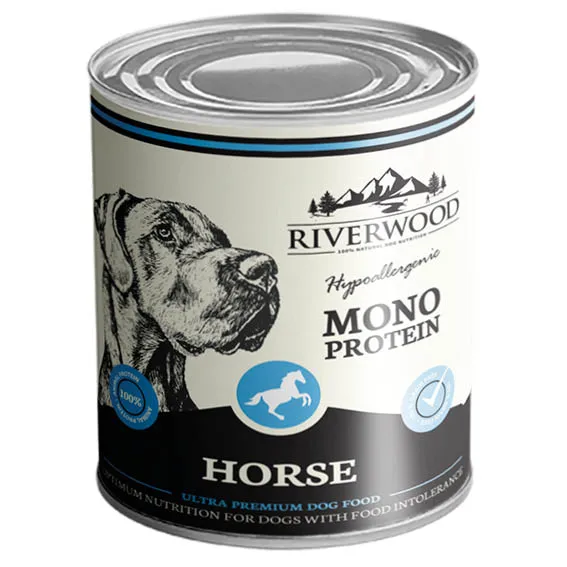 Riverwood natvoer Paard mono proteïne 400 gram