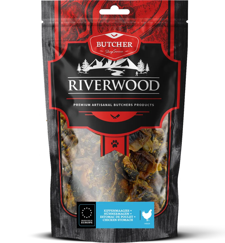 Riverwood Kippenmaagjes 150 gram