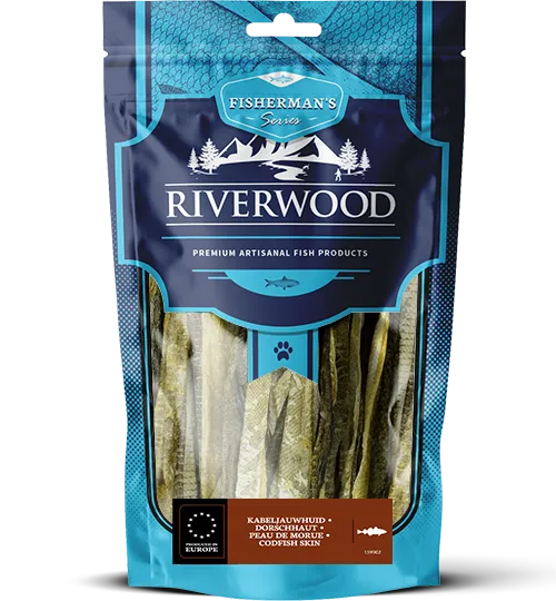 Riverwood Kabeljauwhuid 18–22 cm 200 gram