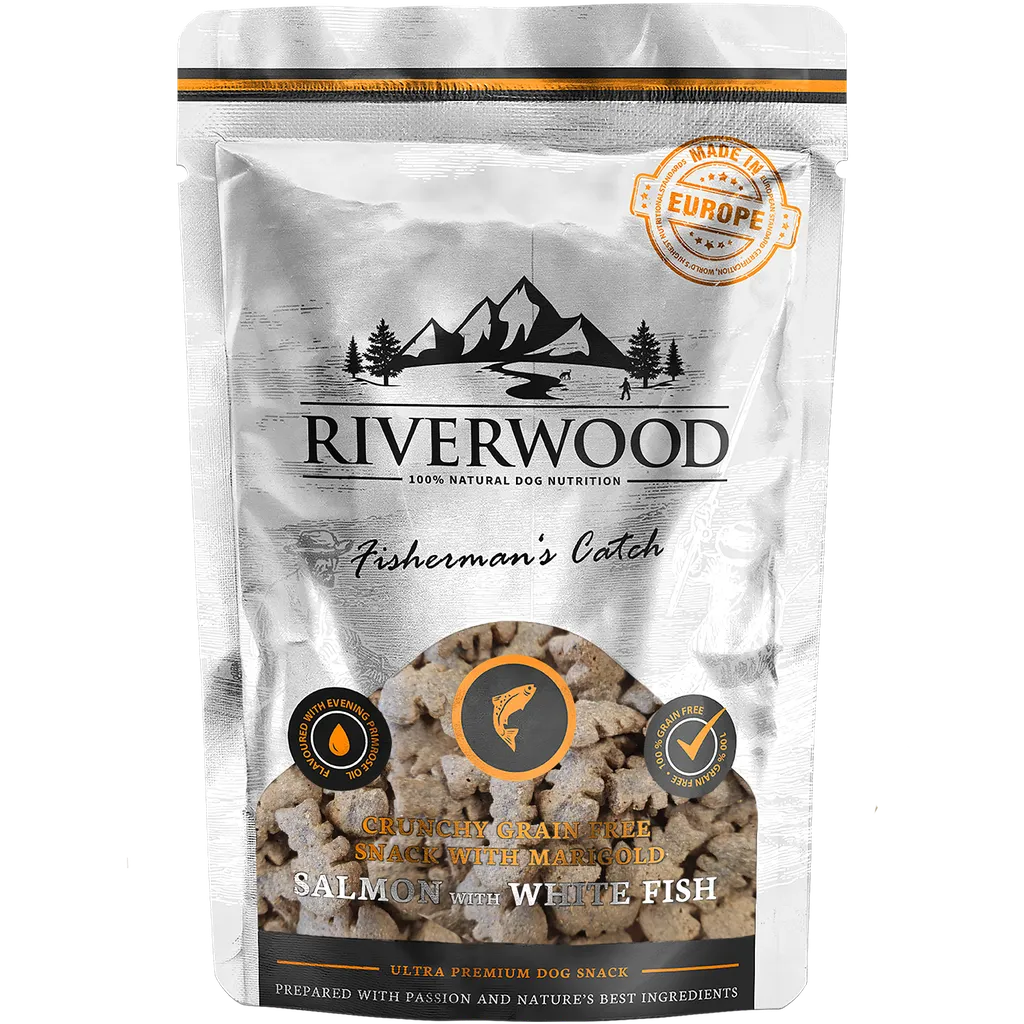 Riverwood Fishermans Catch Zalm crunchy 200 gram
