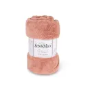 Fleece deken - Pastel Peach