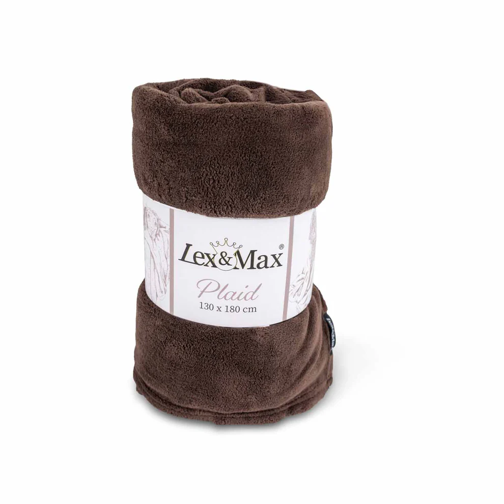 Fleece deken - Bruin
