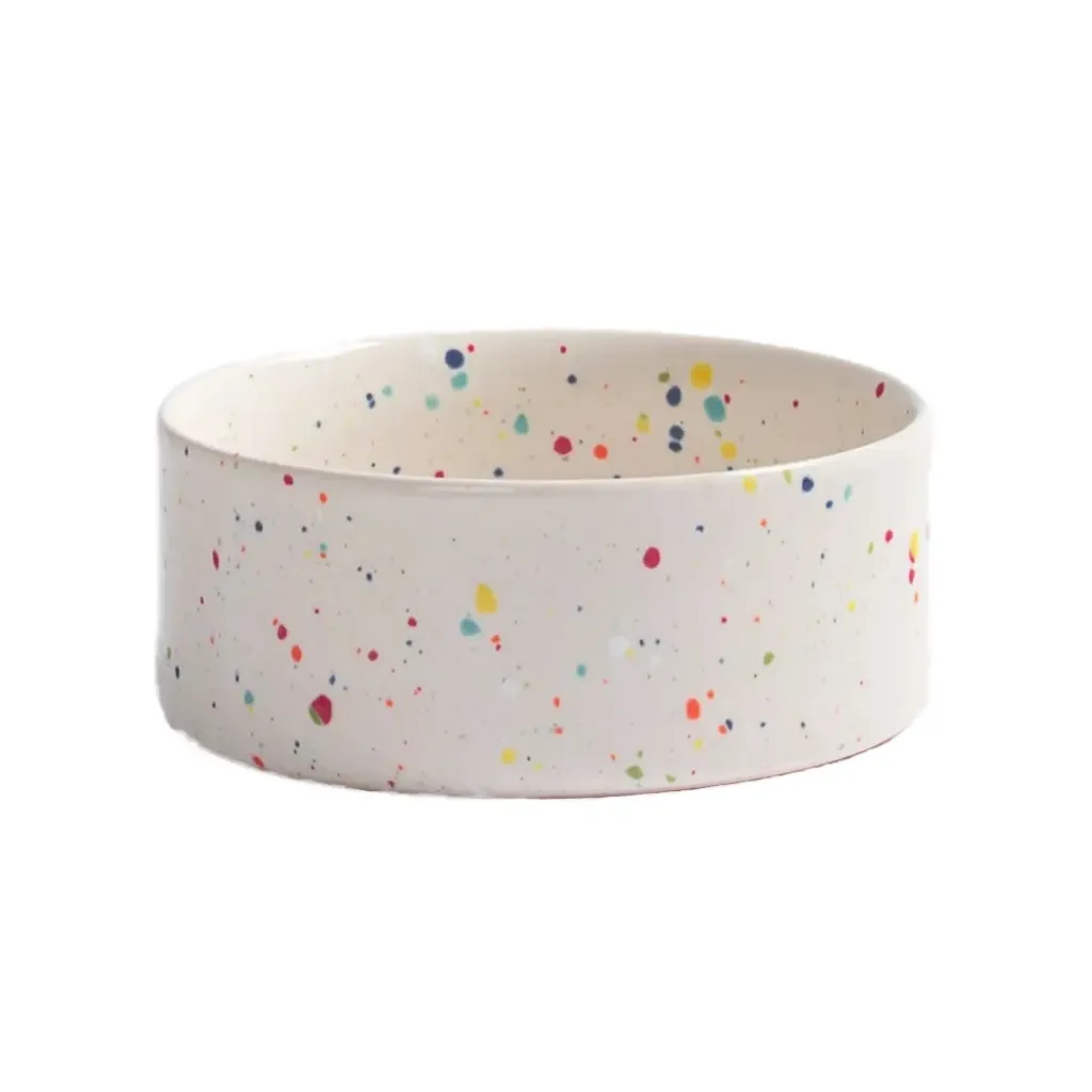 Spots bowl - wit
