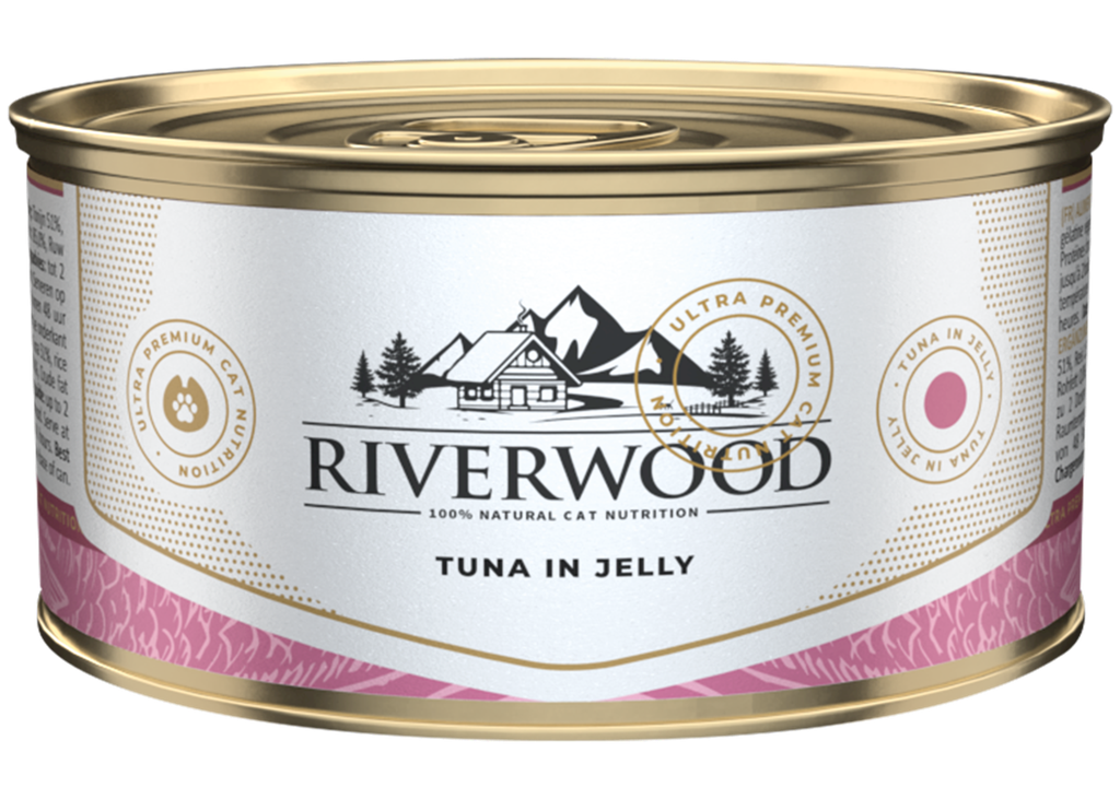Riverwood Caviar for Cats Tonijn in Gelei 85 gram