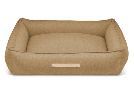 Møvik bed - biscuit