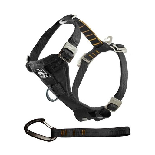 Harnais Tru-Fit avec ceinture de sécurité - noir