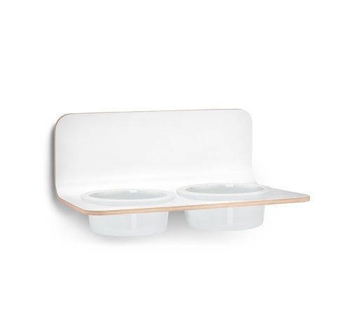 Arco feeder - Laminate White/Porcelain