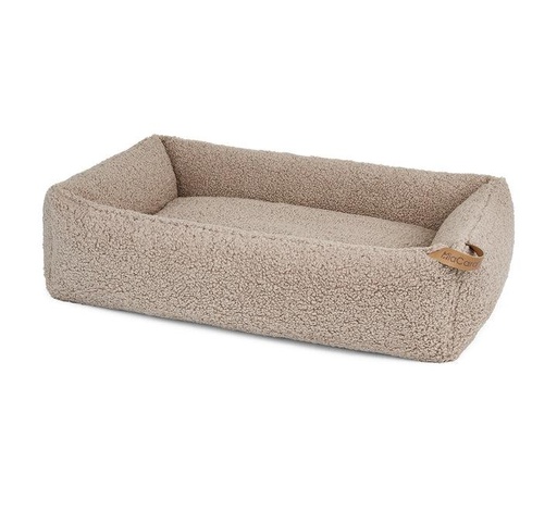 [C02-020-01-S] Senso Box Bed - Greige